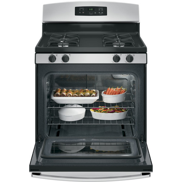 GE Appliances 30" 4.8 Cubic Feet Gas Freestanding Range & Reviews Wayfair